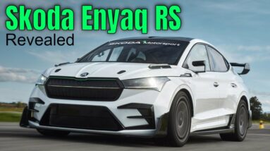 Skoda Enyaq RS Race Electric Revealed